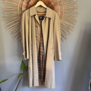 Burberry Tan Trench Coat